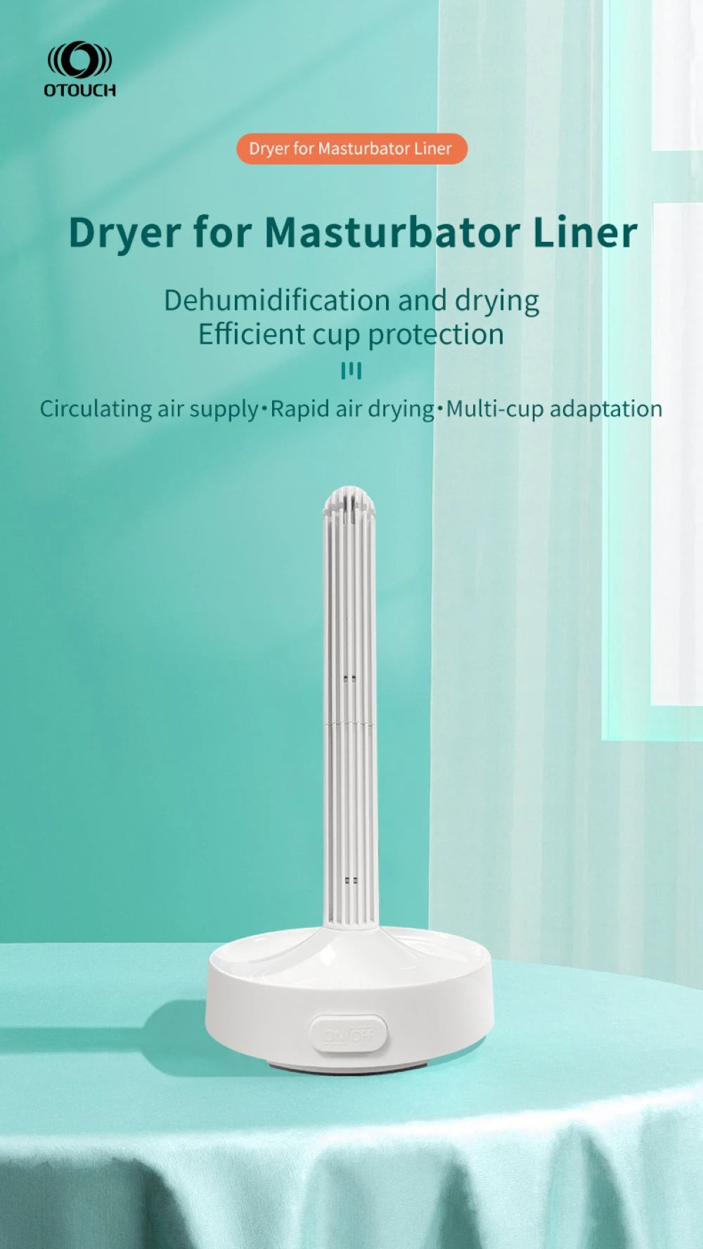 OTOUCH-Penis Sleeve Dryer for Masturbator Liner Air dryer1