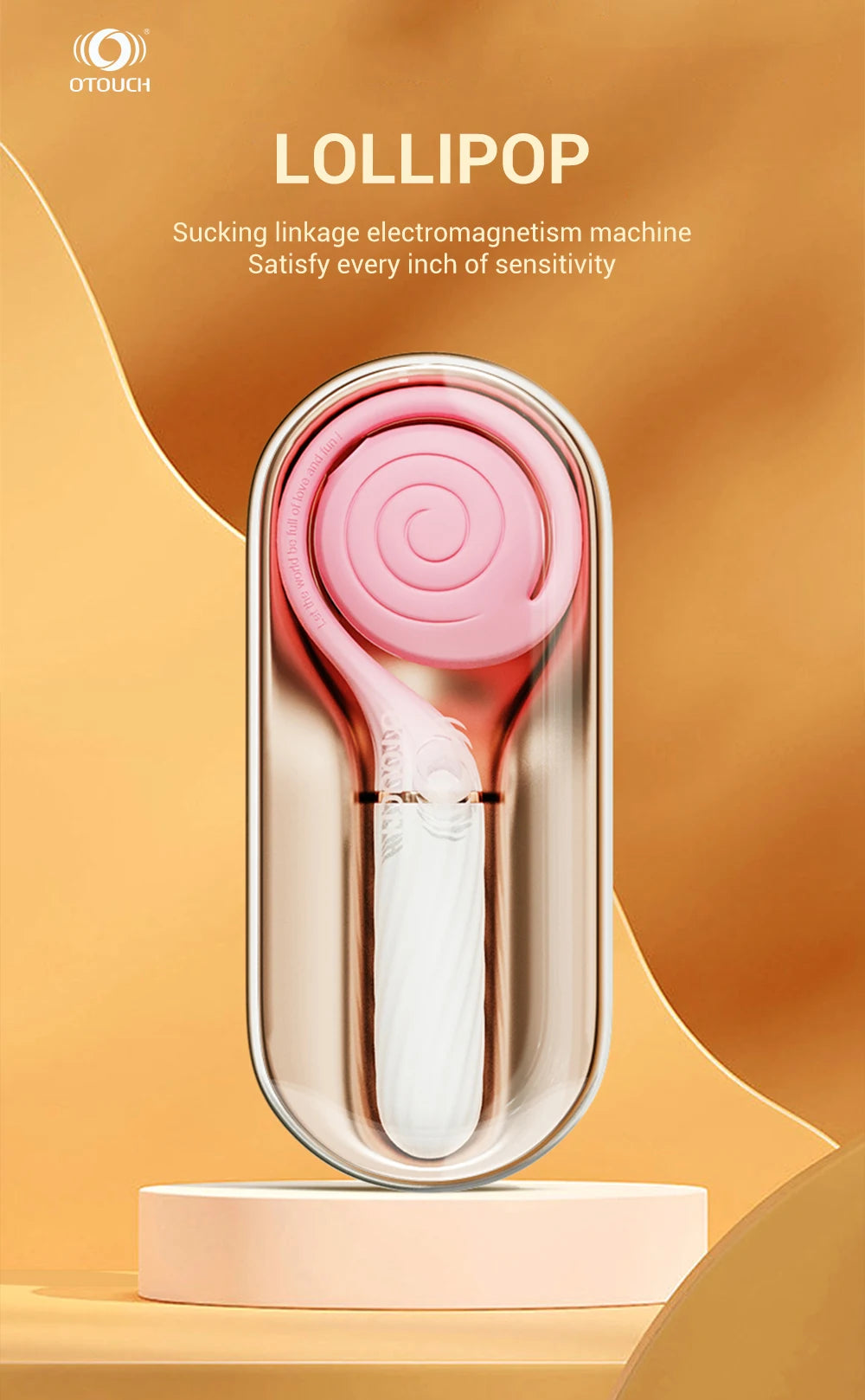 OTOUCH LOLLIPOP Pulsator & Suction Massager Clitoris Vibrator1