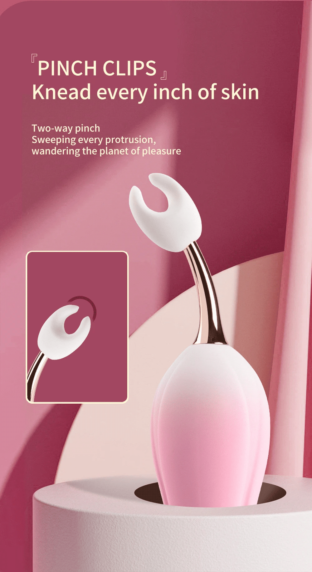 OTOUCH® Bloom Clitoral Vibrator G spot Nipple clitoris stimulator Vagina Female massager8