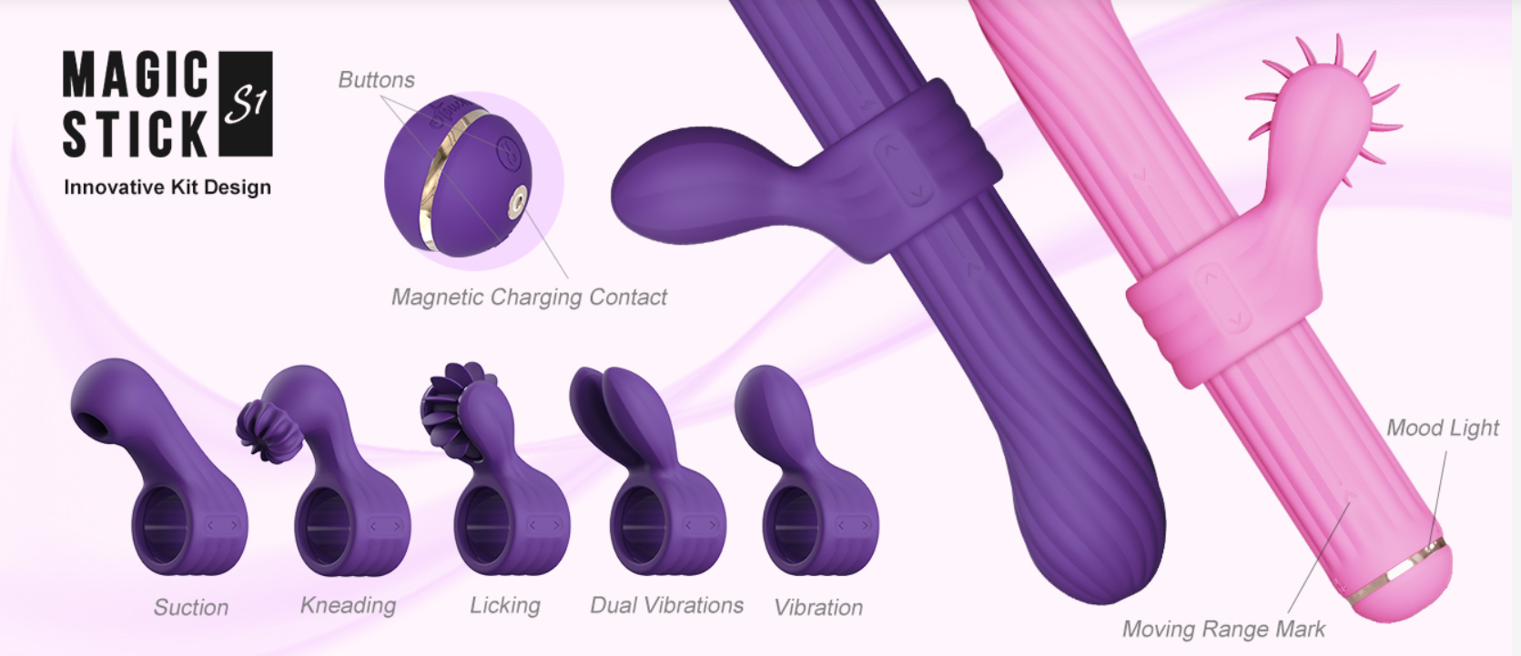 OTOUCH® Multifunction Vibrator-Magic Stick S1 Plus11