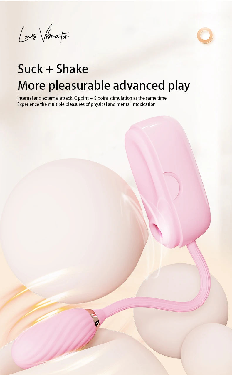 OTOUCH®Suction vibrator-Louis VIBRATOR latest women's clitoris and sensitive areas massager13