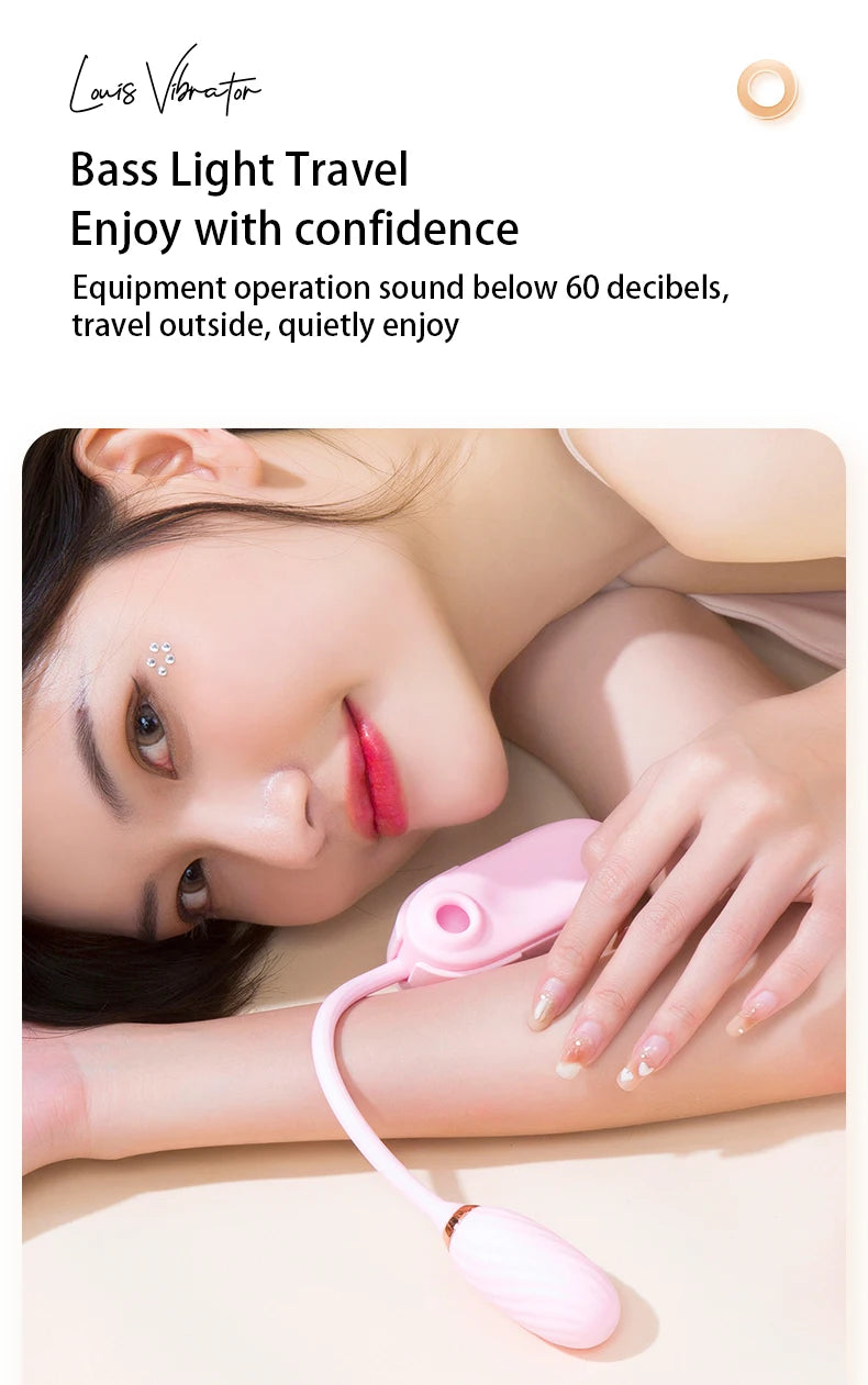 OTOUCH®Suction vibrator-Louis VIBRATOR latest women's clitoris and sensitive areas massager16