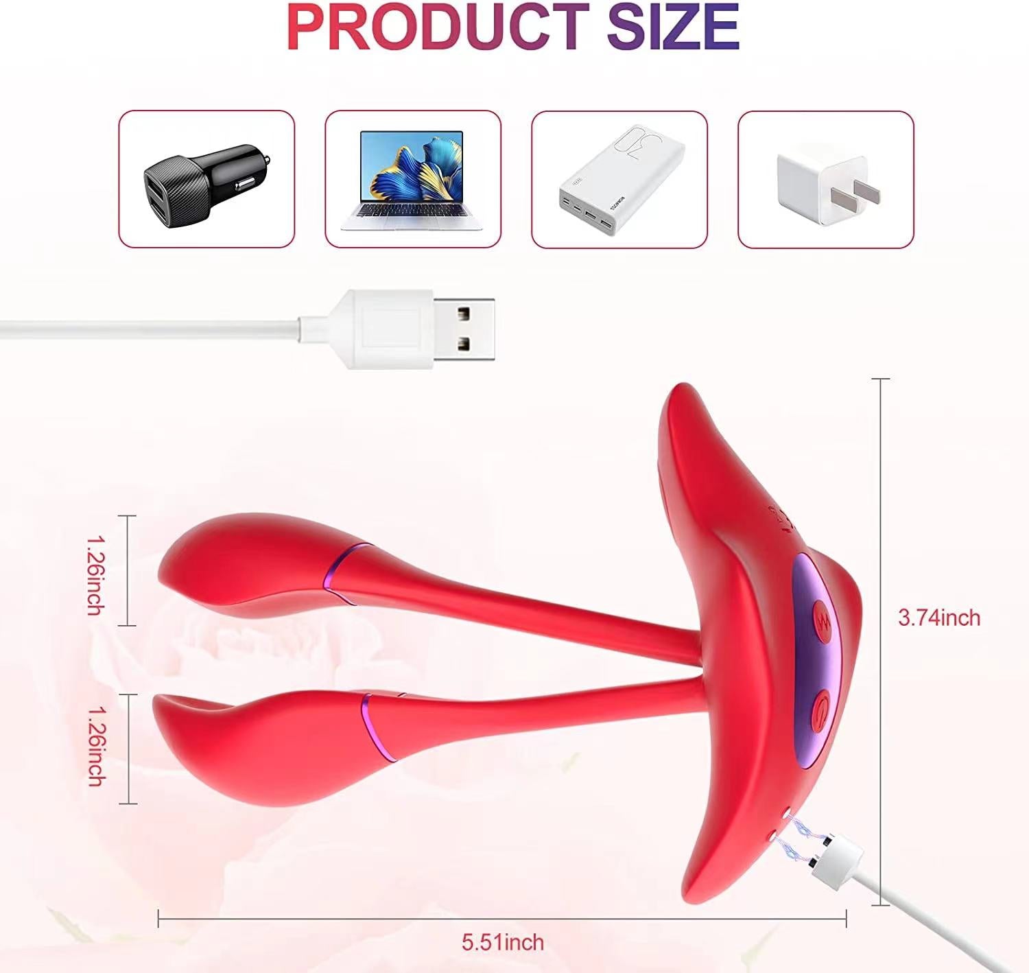 Panty vibrator APP control wearable insertable vibrator Multiple stimulation toys for women11