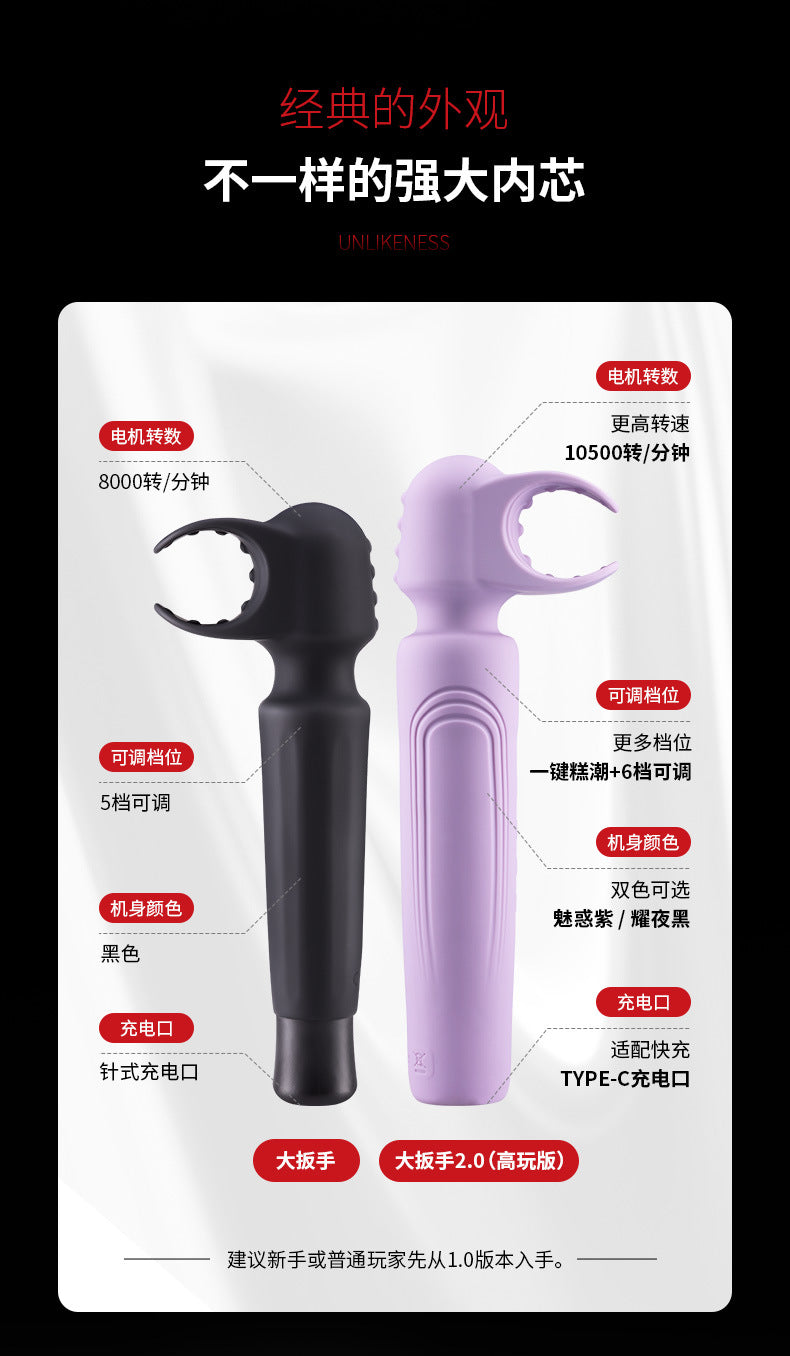 RoomFun Upgraded 2.0 SM Sex massage Vibrator Stick Nipple Penis Glans exercise Clitoral stimulation for experienced players2