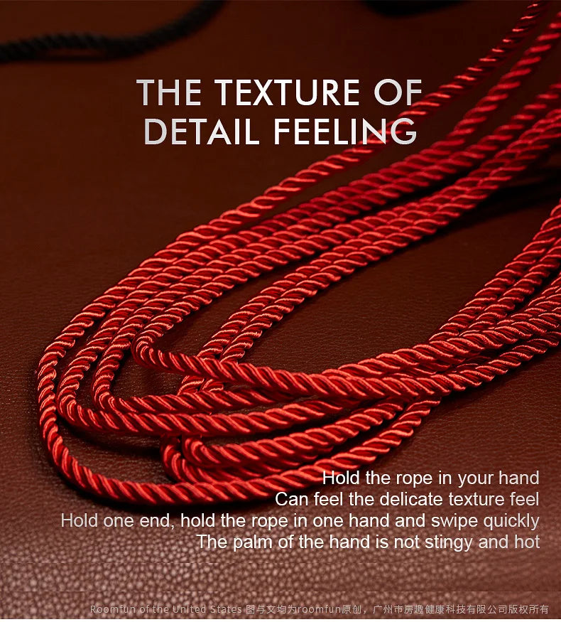 Roomfun®BDSM Binding and bondage mercerizing rope 8M soft rope for sex Game3