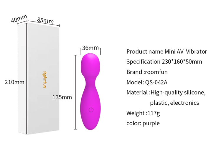 Roomfun®MINi AV Massage Vibrator Clitoris Stimulator G Spot Vibrators11