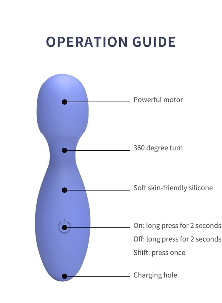 Roomfun®MINi AV Massage Vibrator Clitoris Stimulator G Spot Vibrators9
