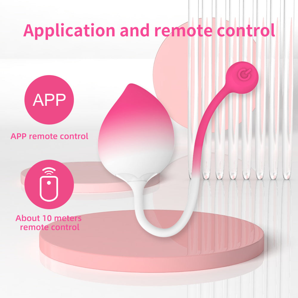 Touch Girl® Honey Peach App control wireless female Vibrator 1