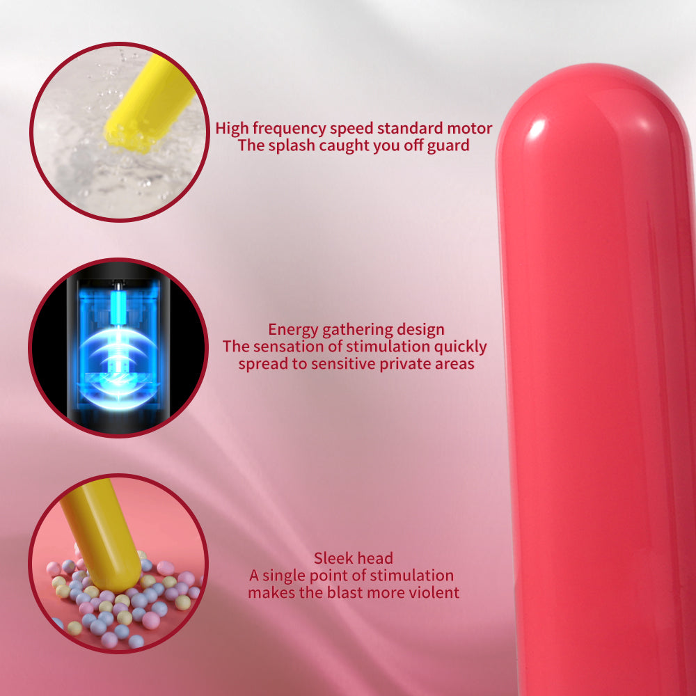 YEAIN®Mini vibrator stimulate orgrasm Burst color jump egg Vaginal clitoral vibration massager2