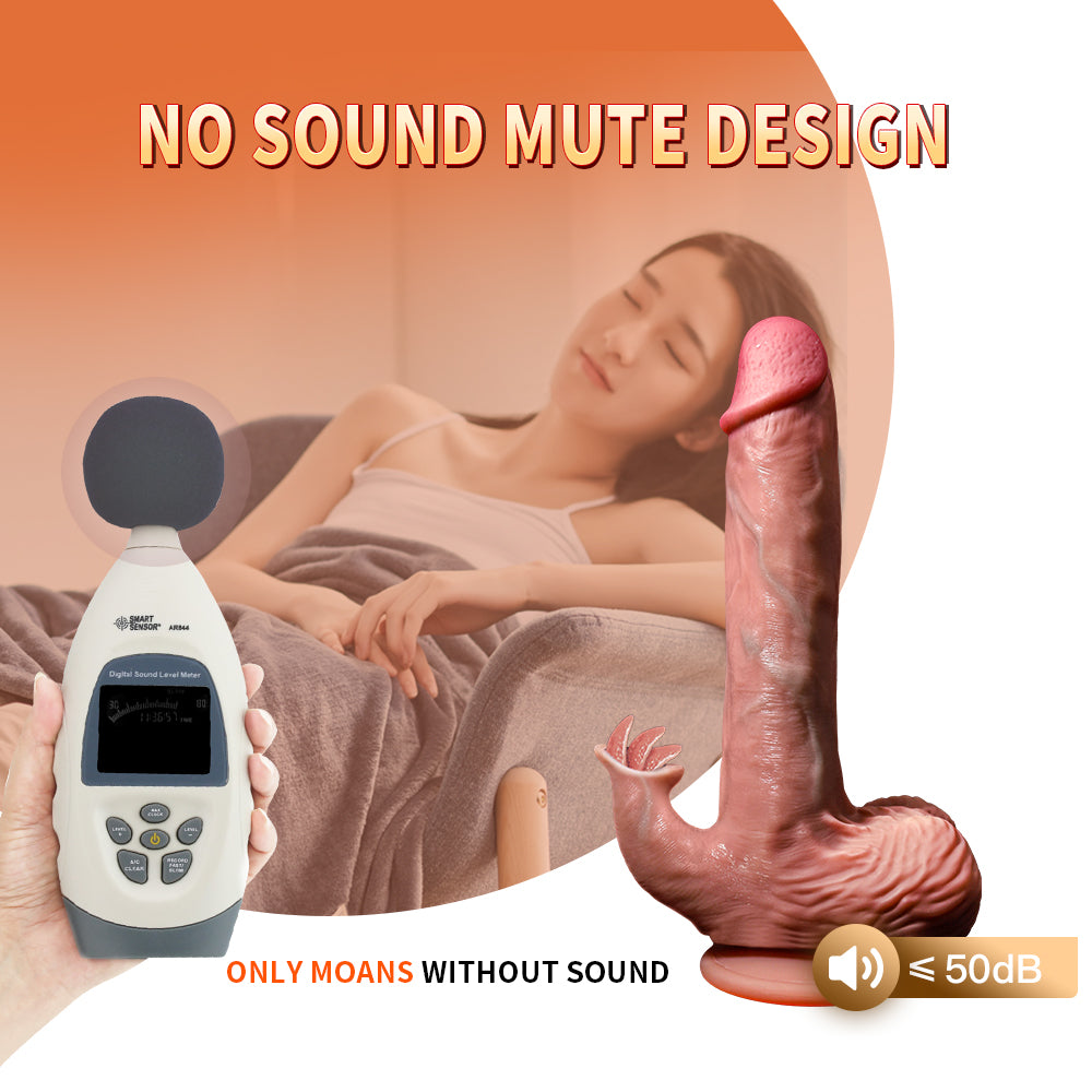 YEAIN®Mount Taishan massculine3 Tarzan Dildo G point tonuge licking stretching heating double shock remote control15