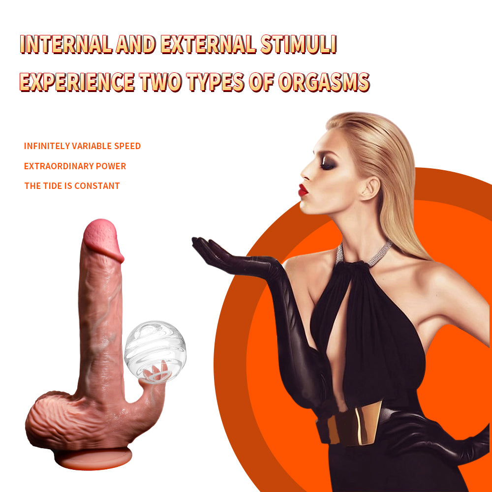 YEAIN®Mount Taishan massculine3 Tarzan Dildo G point tonuge licking stretching heating double shock remote control4