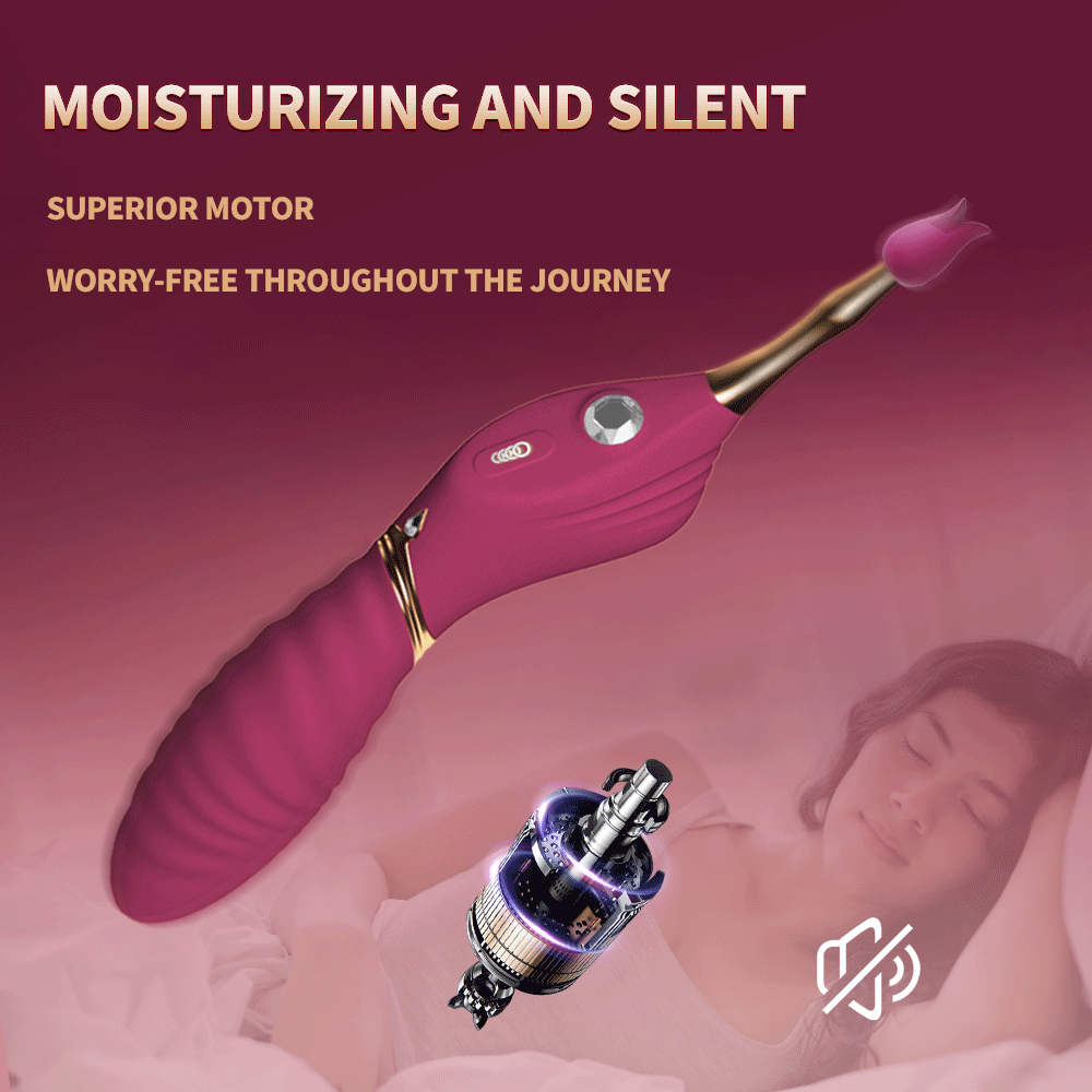 YEAIN®Queen mace G-spot Vibrator Soft Silicone Clitoral Stimulation Double Motor Massager Adult Sex Toys for Women4