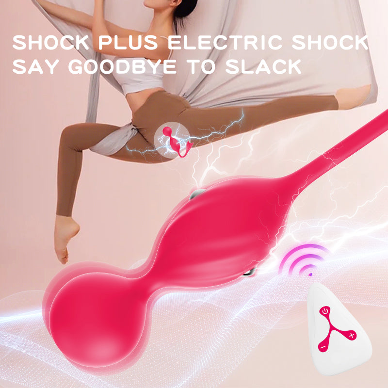 Yoga electric shock pussy ball deep palace yoga shrink ball remote control8