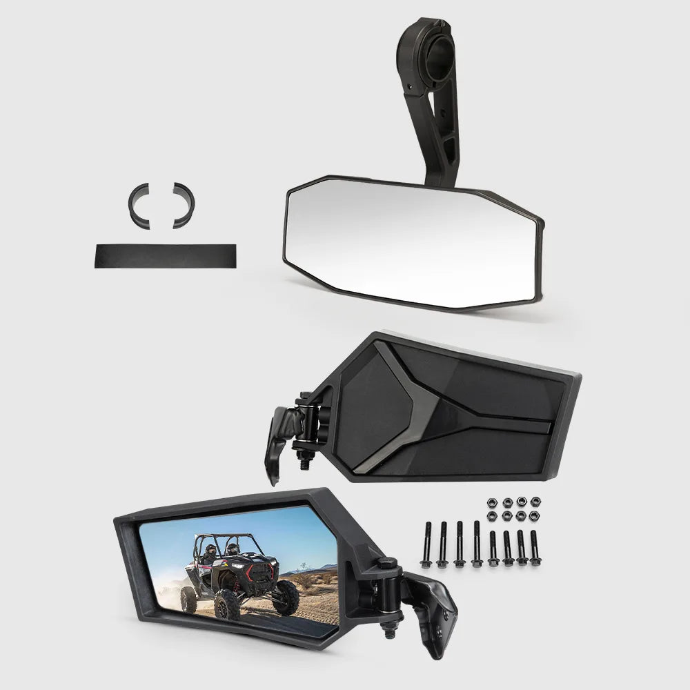 UTV Mirror Set for Polaris RZR XP 1000 / XP Turbo