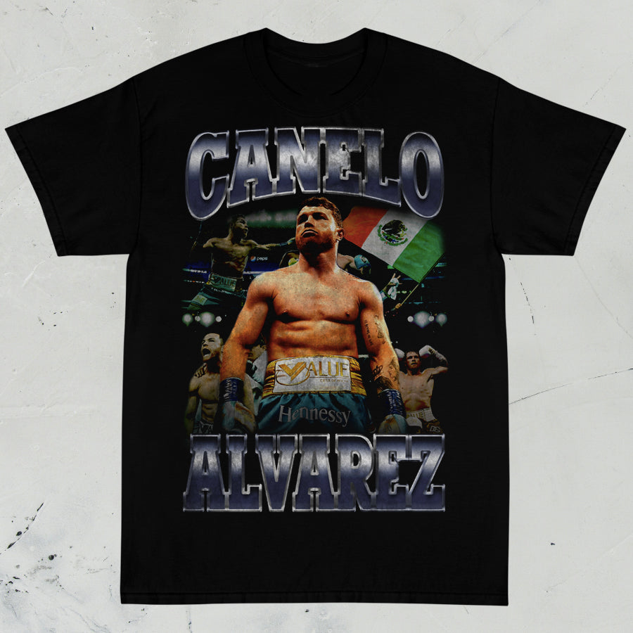 Canelo Alvarez - Boxing World Champion, Vintage Bootleg Inspired T ...