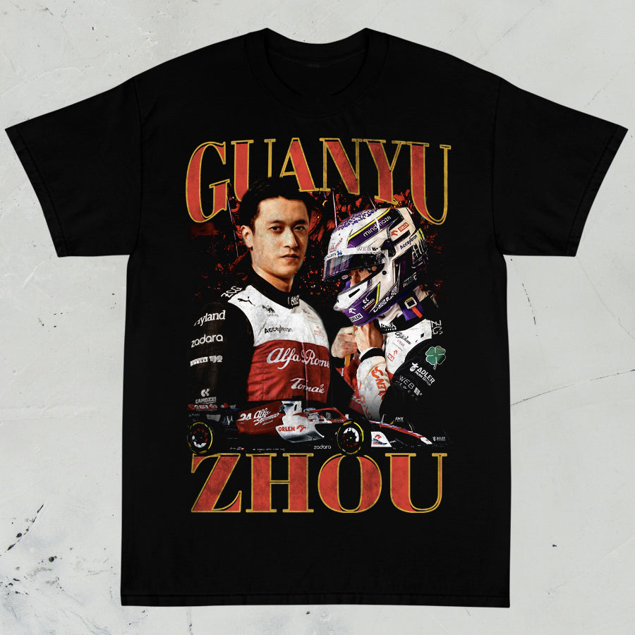 Zhou Guanyu - Alfa Romeo F1 Team Graphic Tee - STREETWEAR