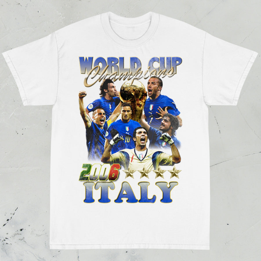Italy World Champions - Mundial Style - Vintage Football