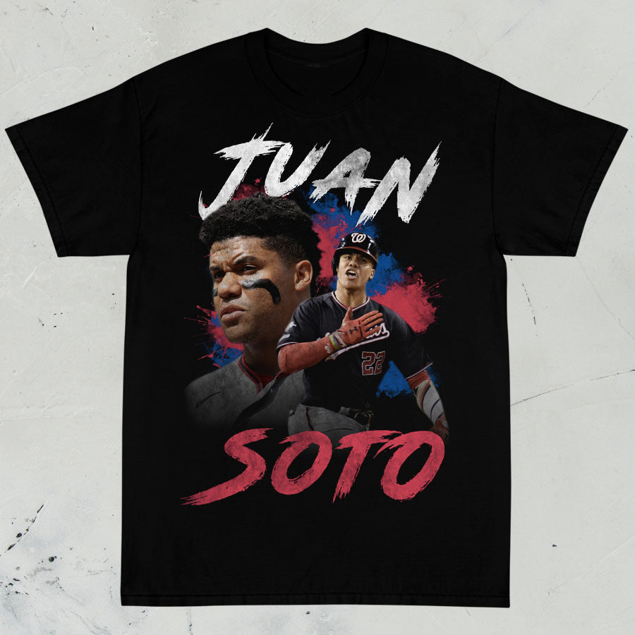 Juan Soto - Washington Baseball Graphic Tee - STREETWEAR