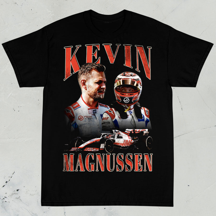 Kevin Magnussen - Haas Team Racing Graphic Tee - STREETWEAR