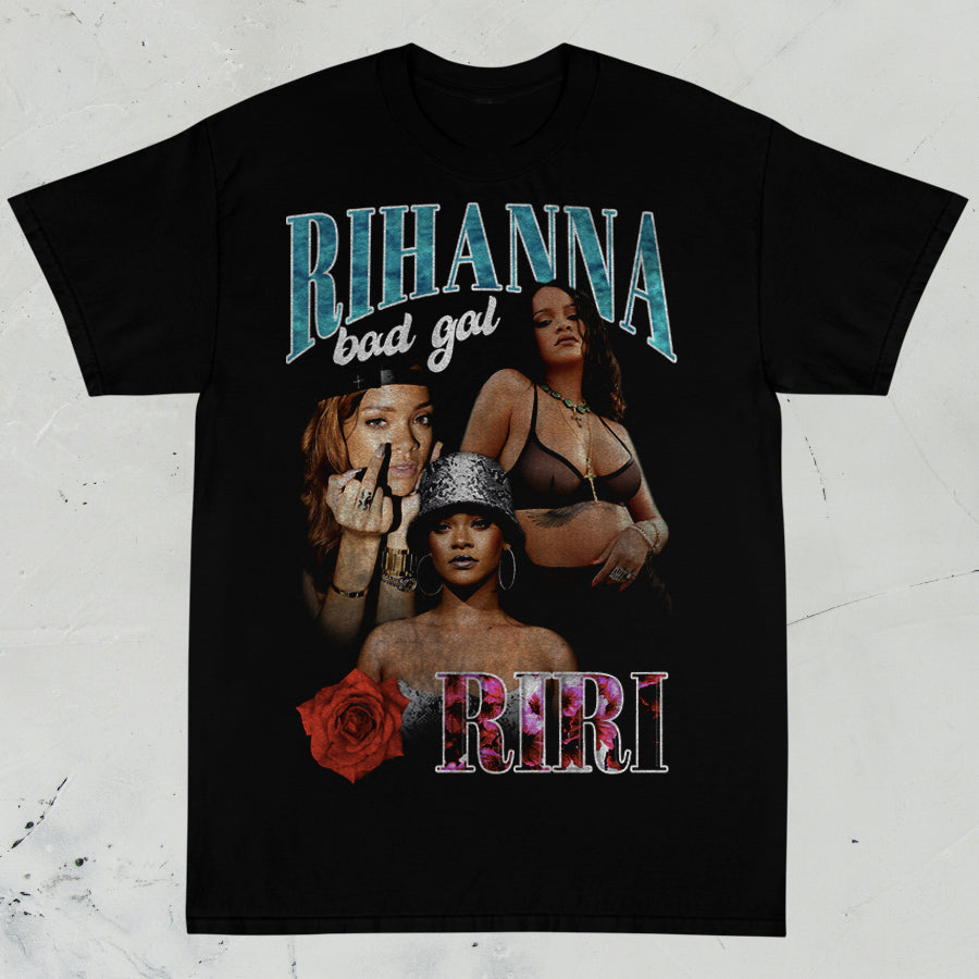 Rihanna - Bad Gal RiRi Graphic Tee - STREETWEAR