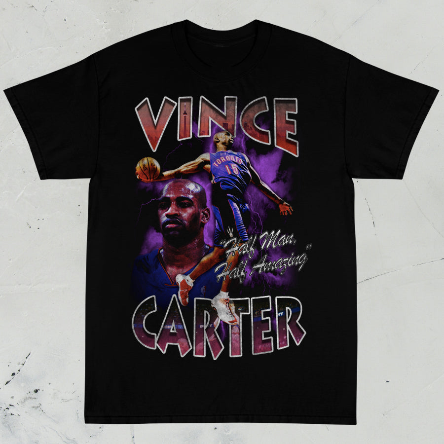 Vince Carter - Toronto Basketball Graphic Tee - STREETWEAR