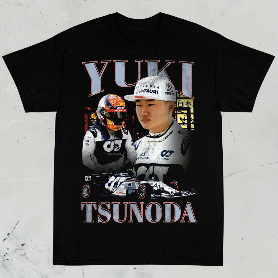 Yuki Tsunoda - Scuderia AlphaTauri Graphic Tee - STREETWEAR