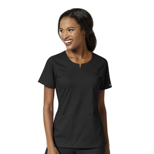 4 Pocket Notch Neck Top Plus Size – Scrub Hub