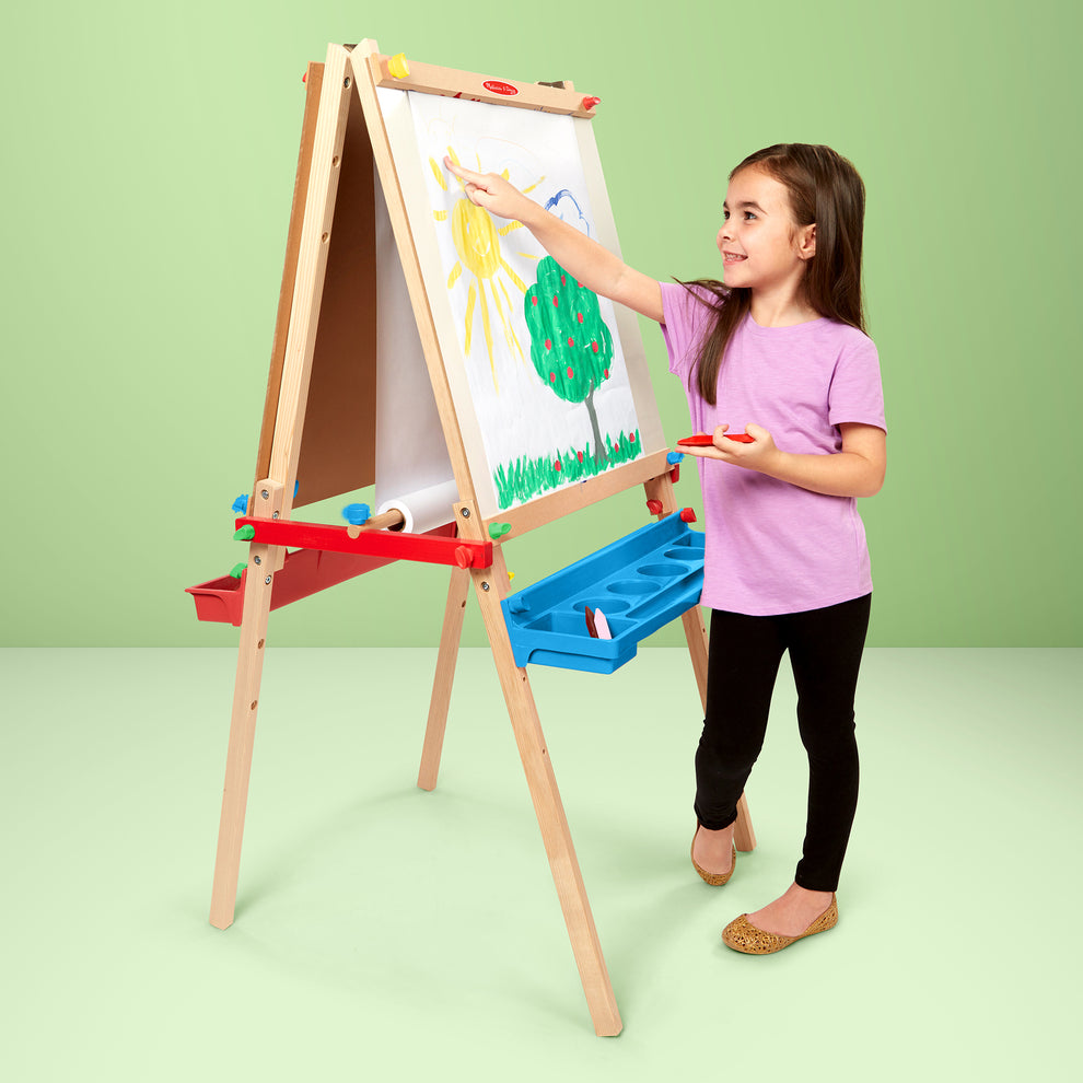 Finger Painting Fun: Easel Coloring Book with 6 Paints (Novelty