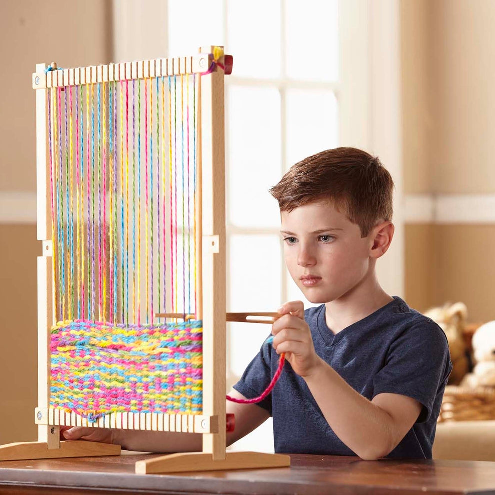 How To: Weaving Loom for Kids