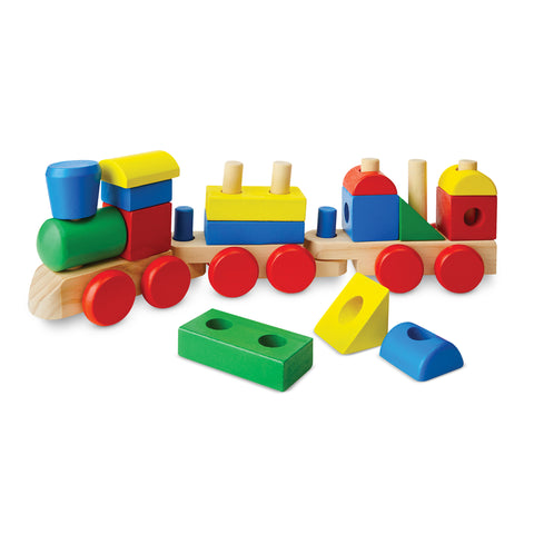 Melissa & Doug Wooden Stacking Train