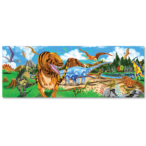 Melissa & Doug Best Dinosaur Toys & Gifts Land of Dinosaurs Floor Puzzle 48 Pieces