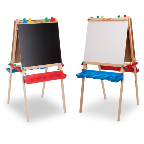 Melissa & Doug Toy Spotlight Wooden Deluxe Standing Easel blog post