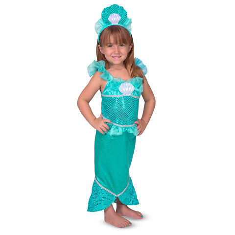 Melissa & Doug Best Ocean Toys and Gifts Mermaid Role Play Costume Set