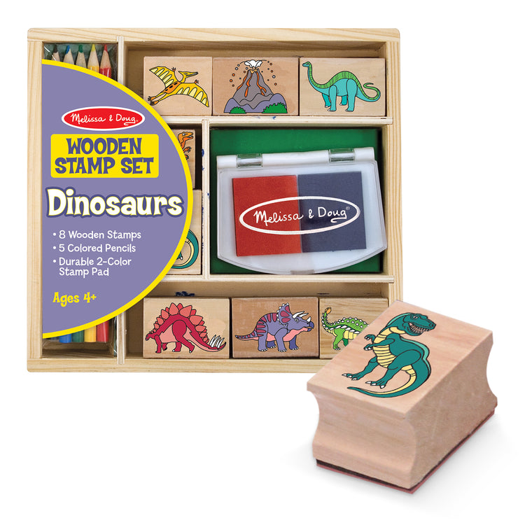 Melissa & Doug Wooden Abc Activity Stamp Set - JCPenney