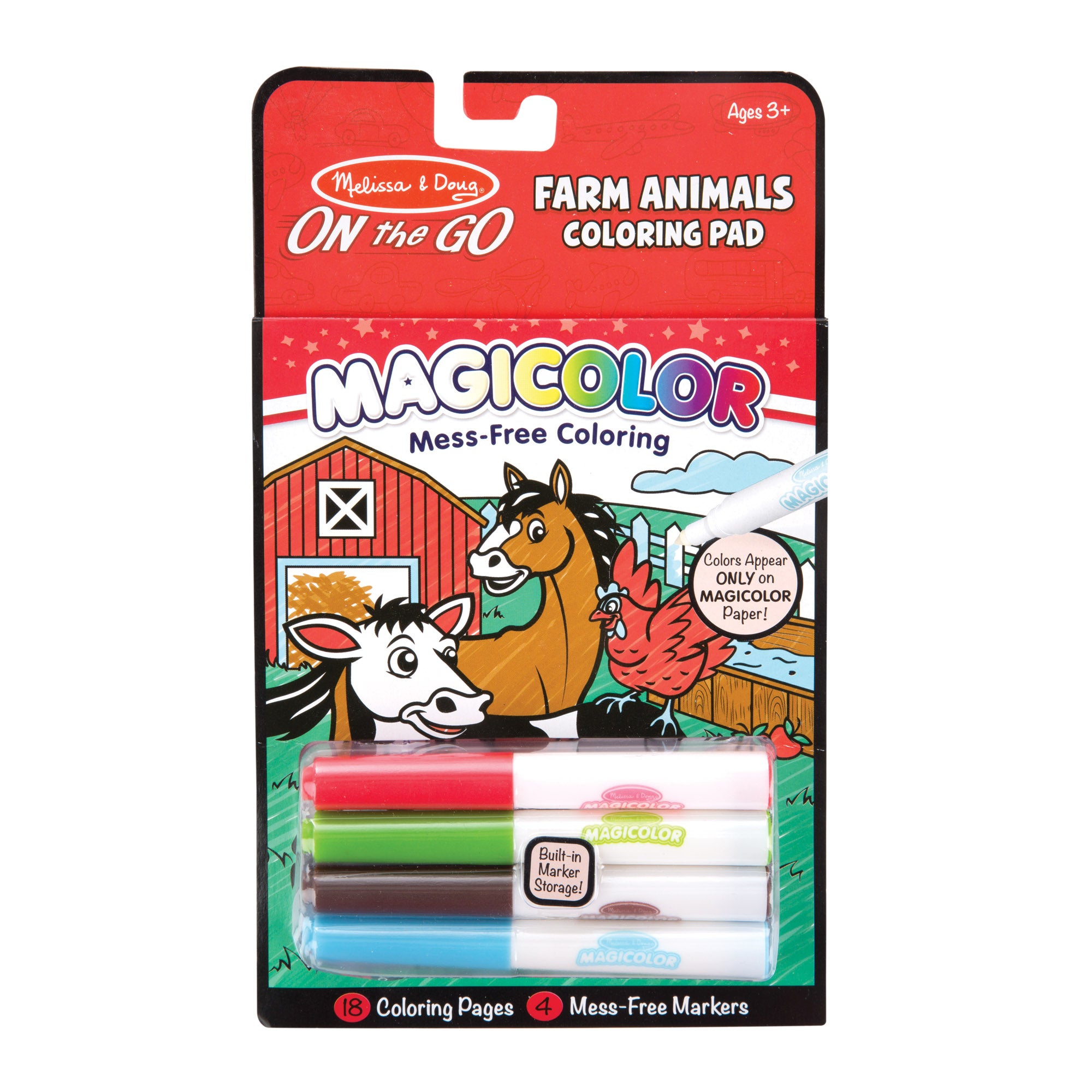 Melissa & Doug Sticker Collection and Coloring Pads Set: Princesses,  Fairies, Animals, and More - FSC-Certified Materials