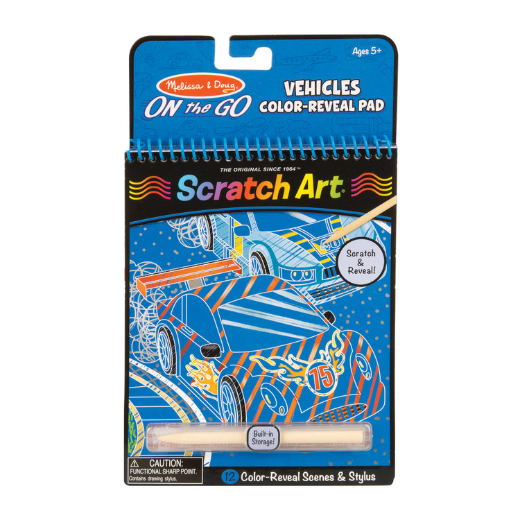 Melissa & Doug Rainbow Mini Scratch Art Notes