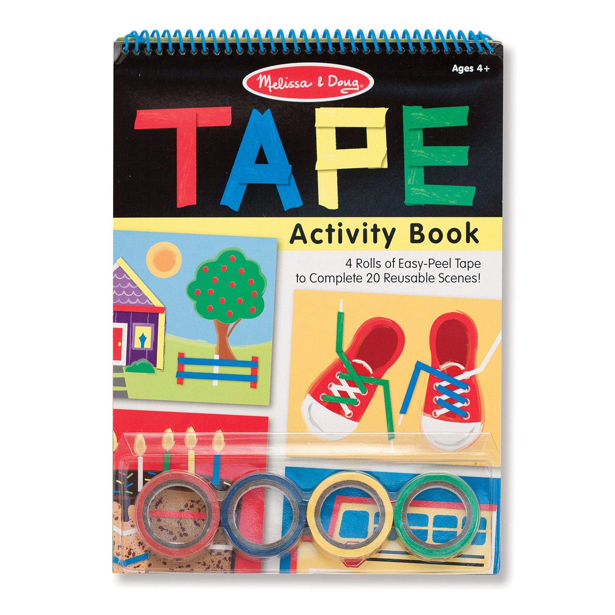 Activity Book Bundle - Scissor Skills & Tape Activity Book- Melissa and Doug