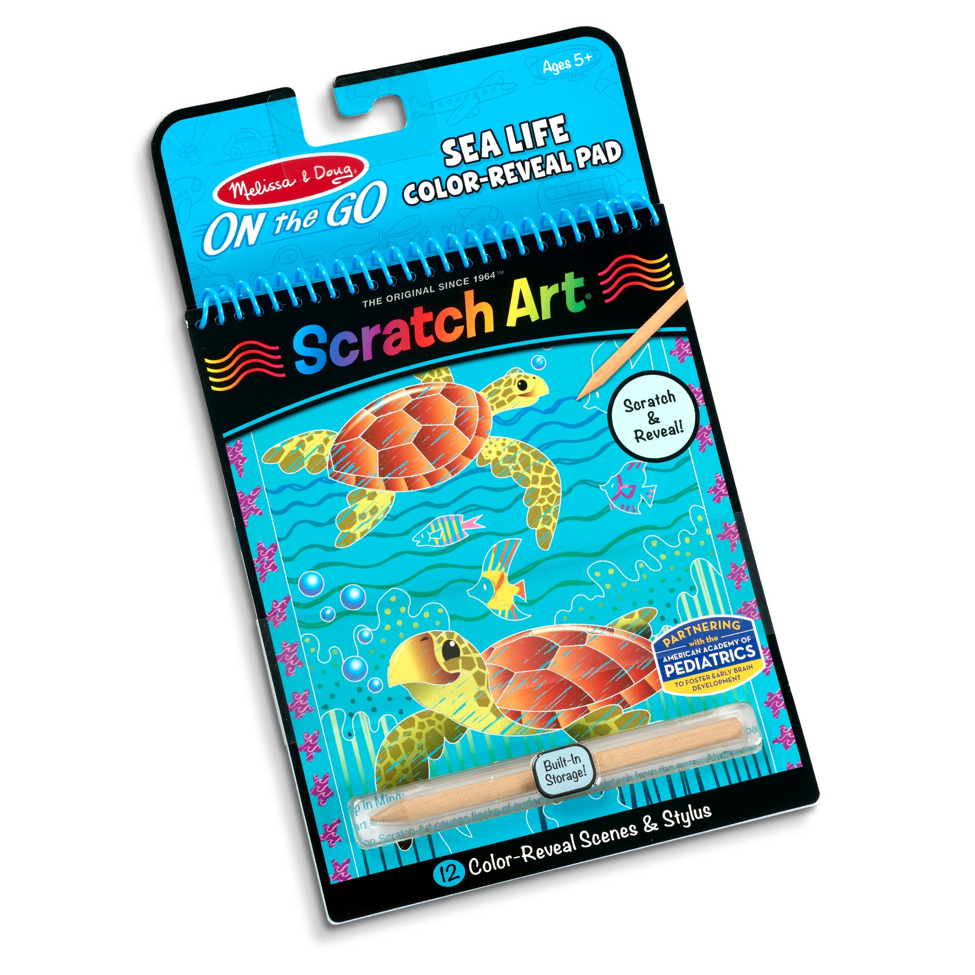 Melissa & Doug Scissor Skills Activity Pad, Sea Life