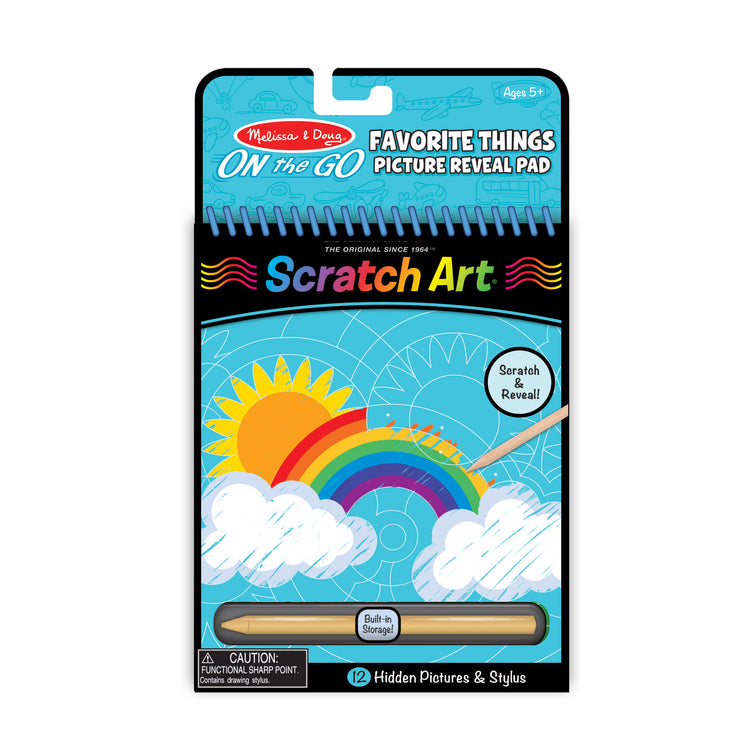 Melissa & Doug® Metallic Foil Scratch-Art® Paper, 50 sheets (1