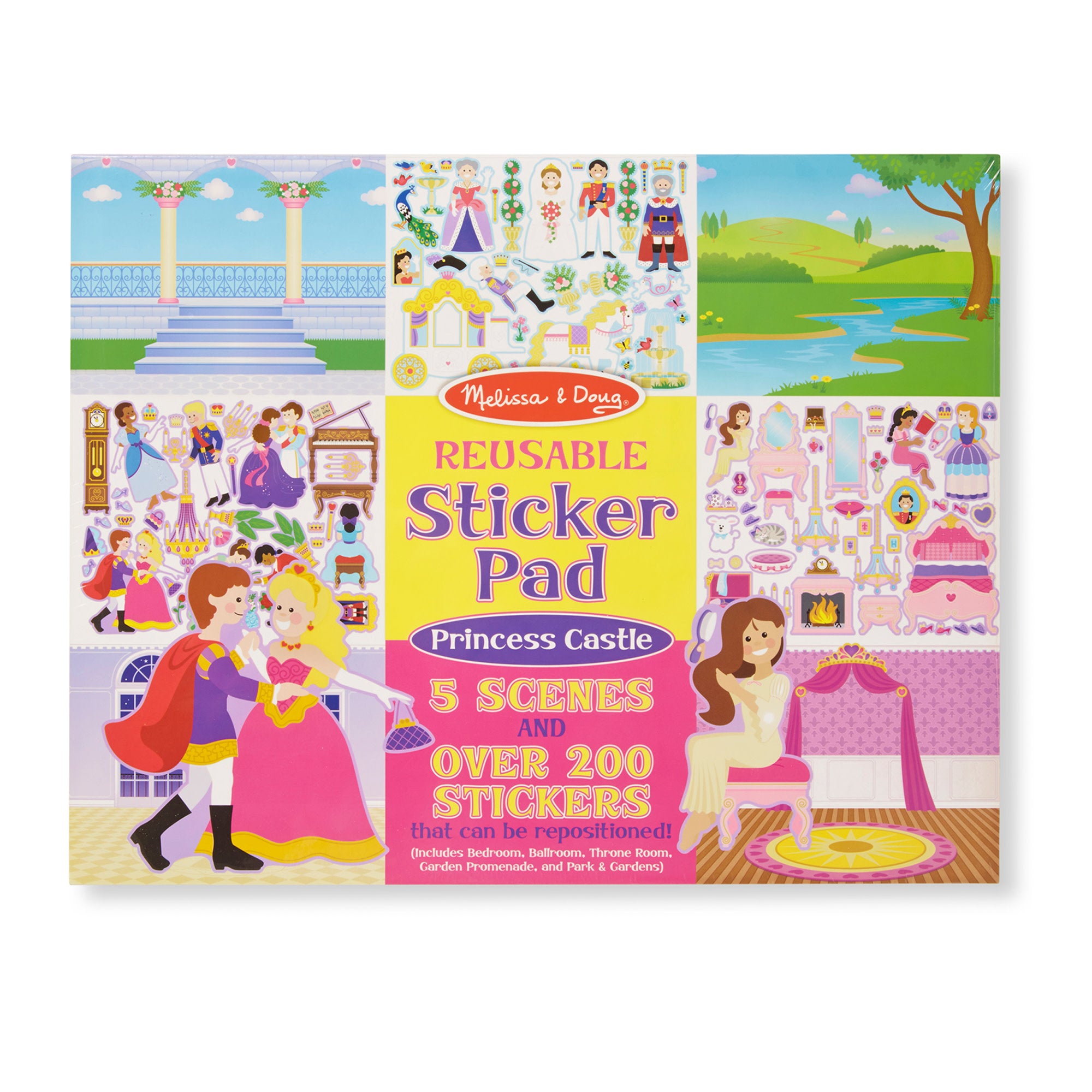 Reusable Sticker Book Blank Cover Design, Frosted 5 X 7 same Front