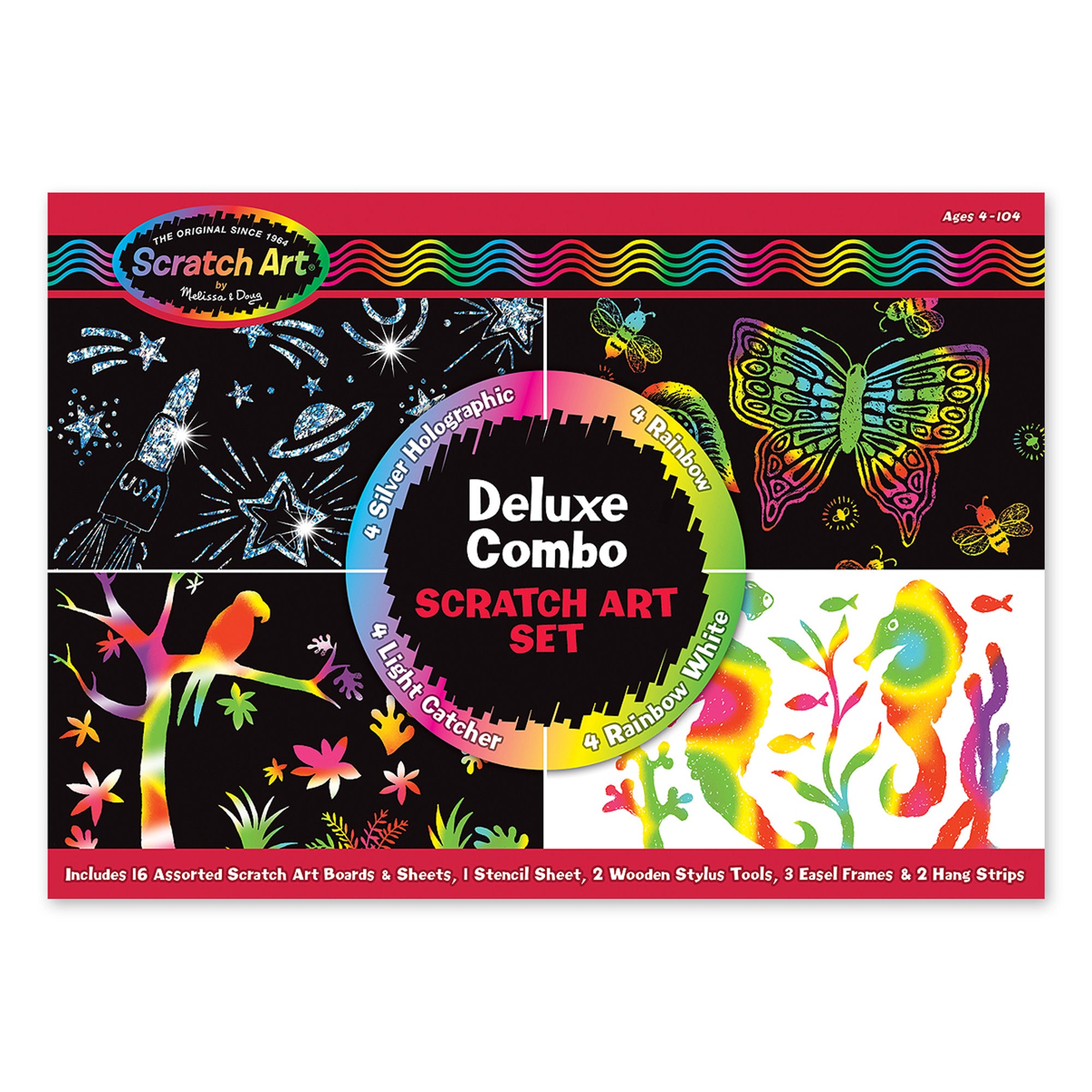 Pack Art - Deluxe 6-In-1 Art Creativity Set