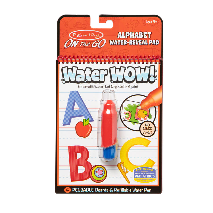 Melissa & Doug Water WOW! Vehicles Coloring Book & Pen - 5375