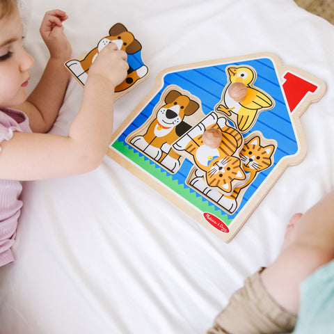 Melissa & Doug How To Find The Best Puzzle For Your 1-Year-Old blog post