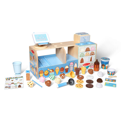 Melissa & Doug Toy Spotlight Cool Scoops Ice Creamery blog post