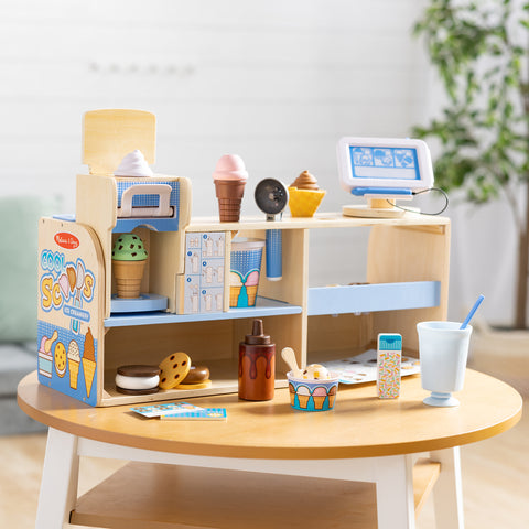 Melissa & Doug Toy Spotlight Cool Scoops Ice Creamery blog post