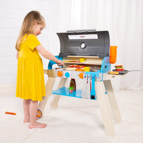 Melissa & Doug Toy Spotlight Deluxe Grill & Pizza Oven Play Set blog post