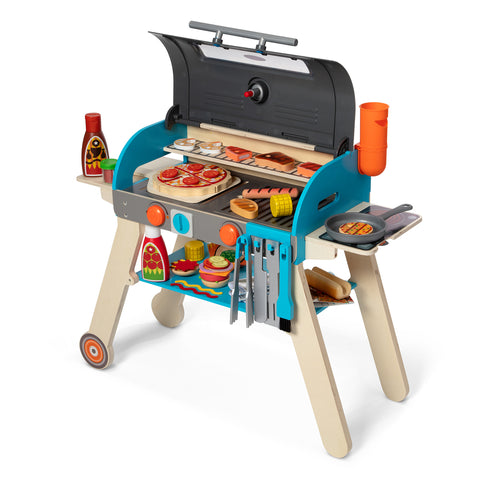 Melissa & Doug Toy Spotlight Deluxe Grill & Pizza Oven Play Set blog post