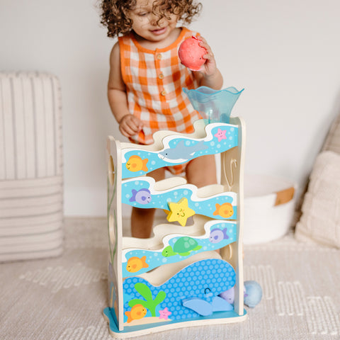 Melissa & Doug Top Toys for Grandparents Rollables Ocean Slide