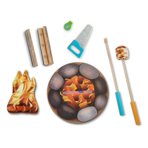 Melissa & Doug Let's Explore S'Mores Play Set Favorite Outdoor Fun