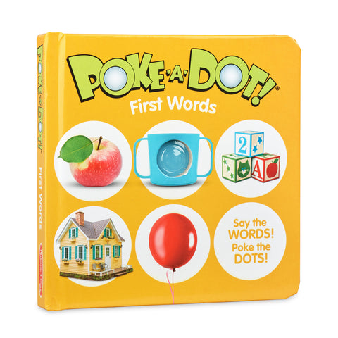 Melissa & Doug Fun Activities for 1-Year-Olds Poke-A-Dot First Words